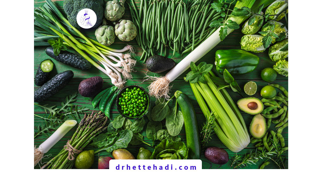 ساختن استخوان سالم-مصرف سبزیجات